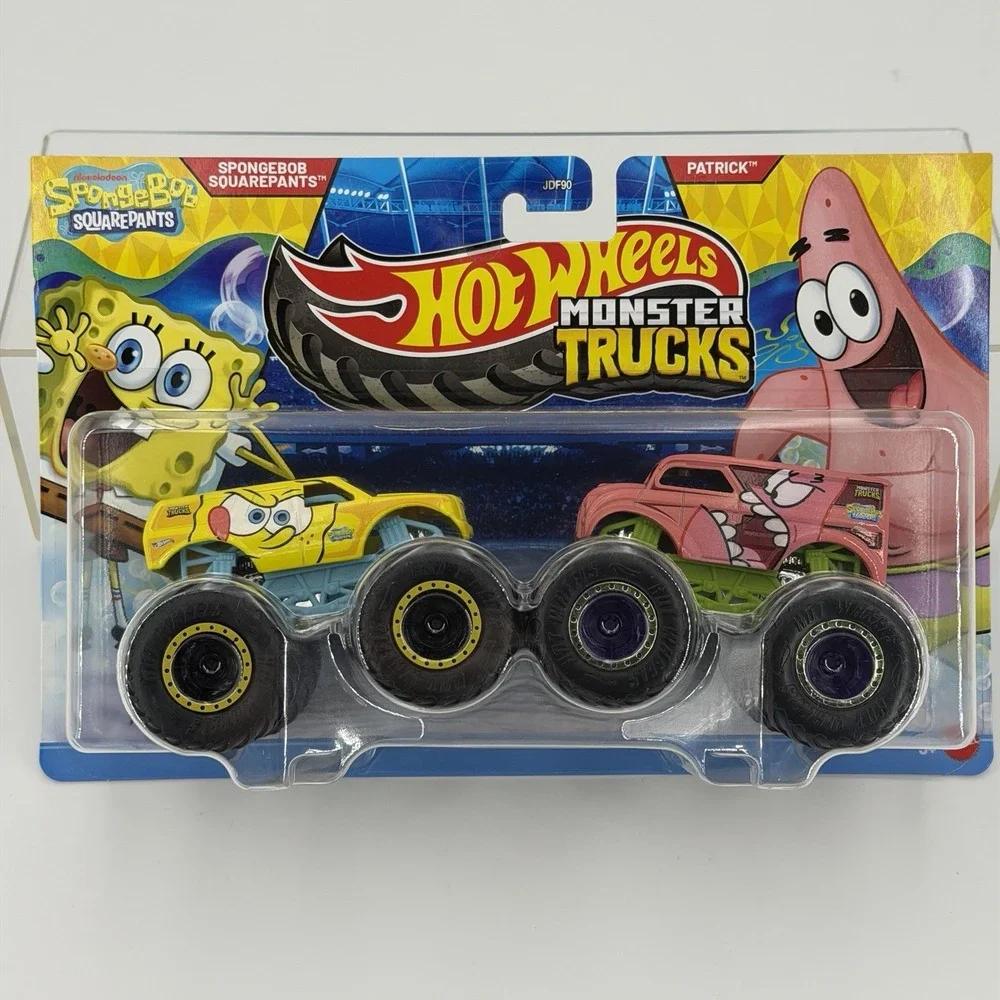 New! 2025 Hot Wheels Monster Trucks SpongeBob vs Patrick by Mattel RARE!!!